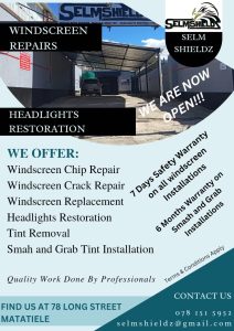 Selm Shieldz -SAWRA -South African Windscreen Repair Association